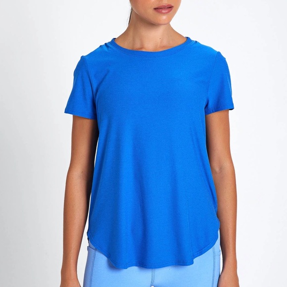 Beyond Yoga Featherweight On The Down Low Tee Size XS